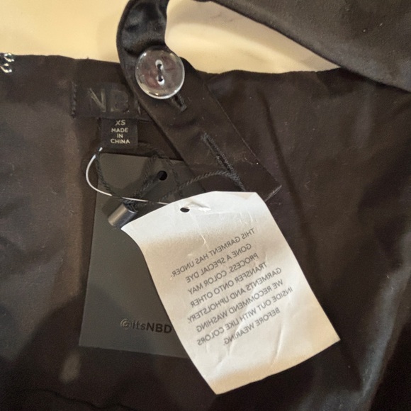 NBD Elodie Maxi Dress black satin bustier corset Gown XS NEW WITH TAGS - Picture 6 of 13